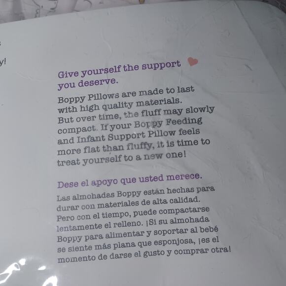 Boppy Original Feeding Pillow w/ Black Gold Animal Print Cover - Picture 7 of 8